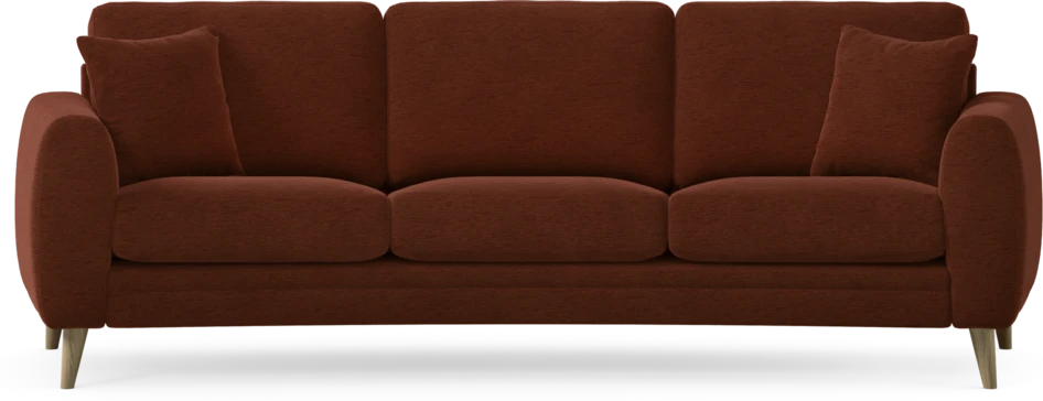 Eden - 3-sits soffa svängd - Orange