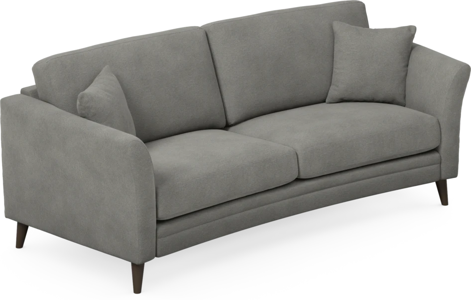 Eden - 2,5-sits soffa svängd - Grå