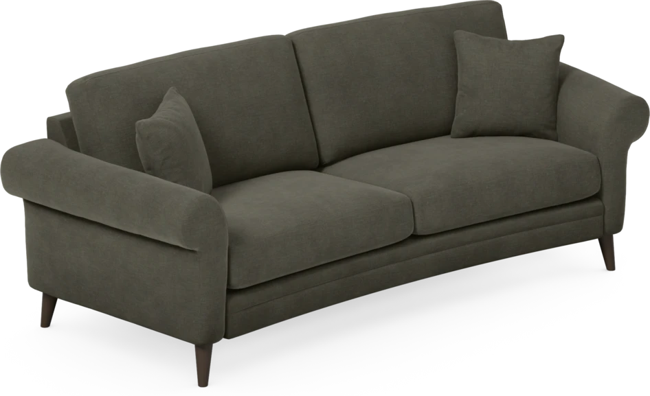 Eden - 2,5-sits soffa svängd - Grå