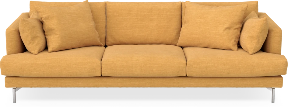 Harper - 4-sits soffa - Gul
