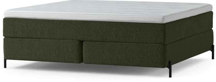 Delux Dream - Kontinentalsäng, dubbelsäng med bäddmadrass och sängben