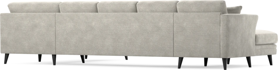 Eden - 3-sits soffa med schäslong vänster och divan höger - Grå