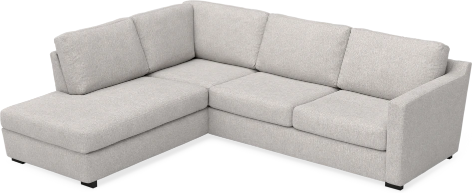 Friday - 2,5-sits soffa med divan vänster - Grå