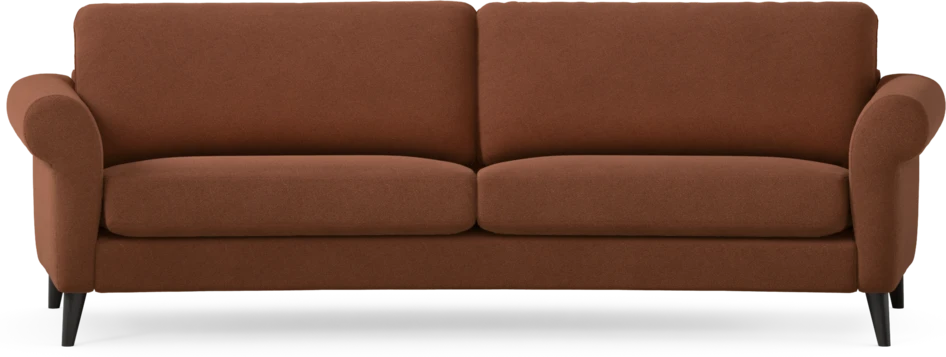 Bridge - 3-sits soffa svängd - Orange