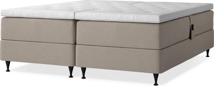 Delux Dream, Ställbar säng, dubbelsäng med bäddmadrass