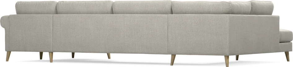 Bridge - 3-sits soffa med divan vänster och schäslong höger - Grå