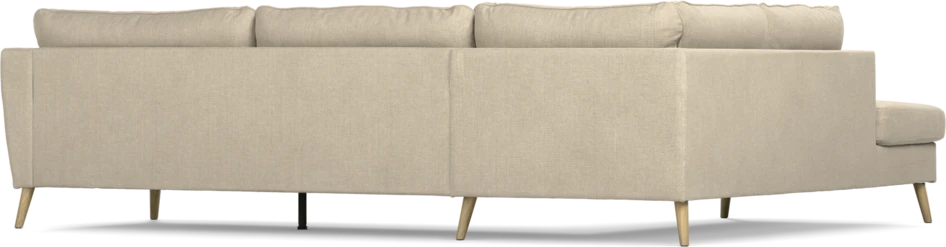 County - 2,5-sits soffa med divan vänster - Beige