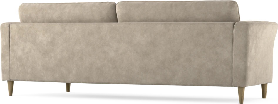 Bridge - 3-sits soffa svängd - Beige
