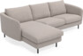 Madison Lux - 2-sits soffa med schäslong vänster - Beige