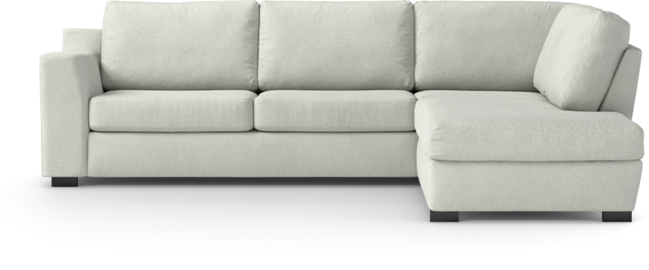 Friday - 2,5-sits soffa med divan höger - Vit
