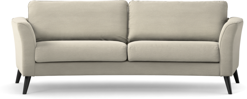 Bridge - 3-sits soffa svängd - Beige