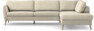 County - 2,5-sits soffa med divan höger - Beige