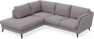 Madison - 2-sits soffa med divan vänster - Grå