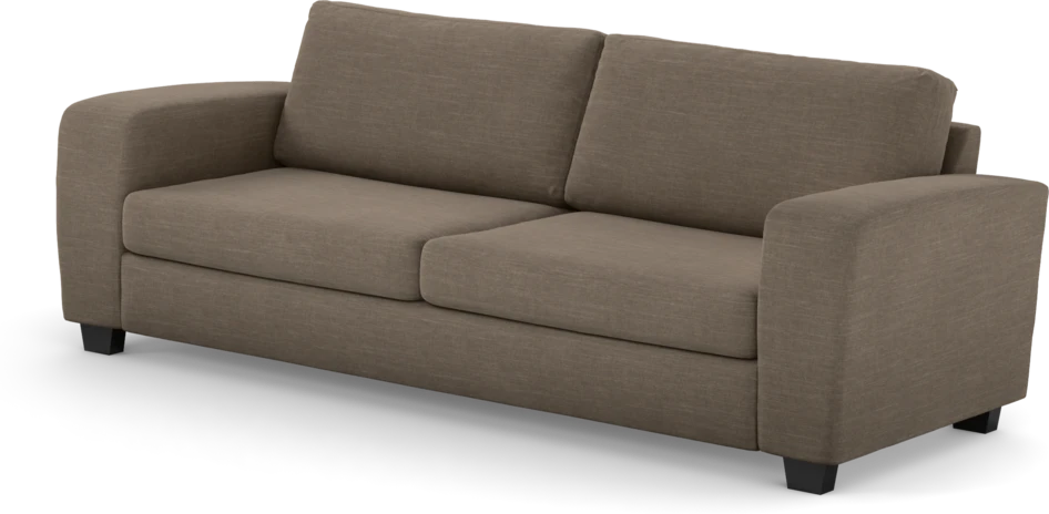 Friday - 3-sits soffa - Brun