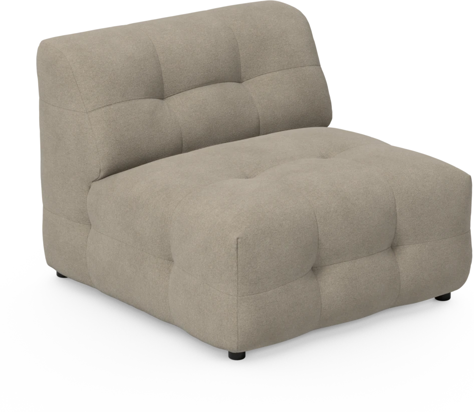 Bella - 1-sits utan armstöd - Beige