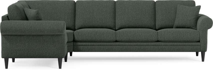 Eden - Hörnsoffa, 1+3-sits - Grön