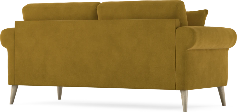 Eden - 2,5-sits soffa - Gul