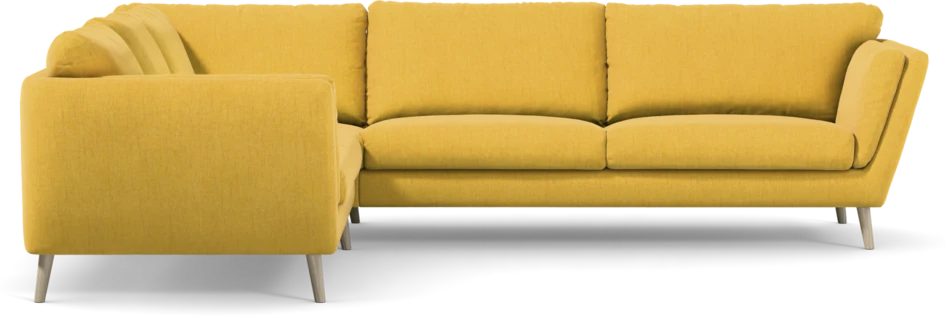 Madison Lux - Hörnsoffa 2+3-sits, hörn 1 - Gul