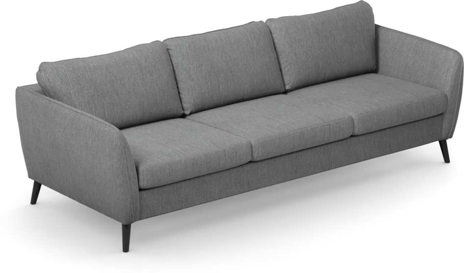 County - 3-sits soffa - Grå