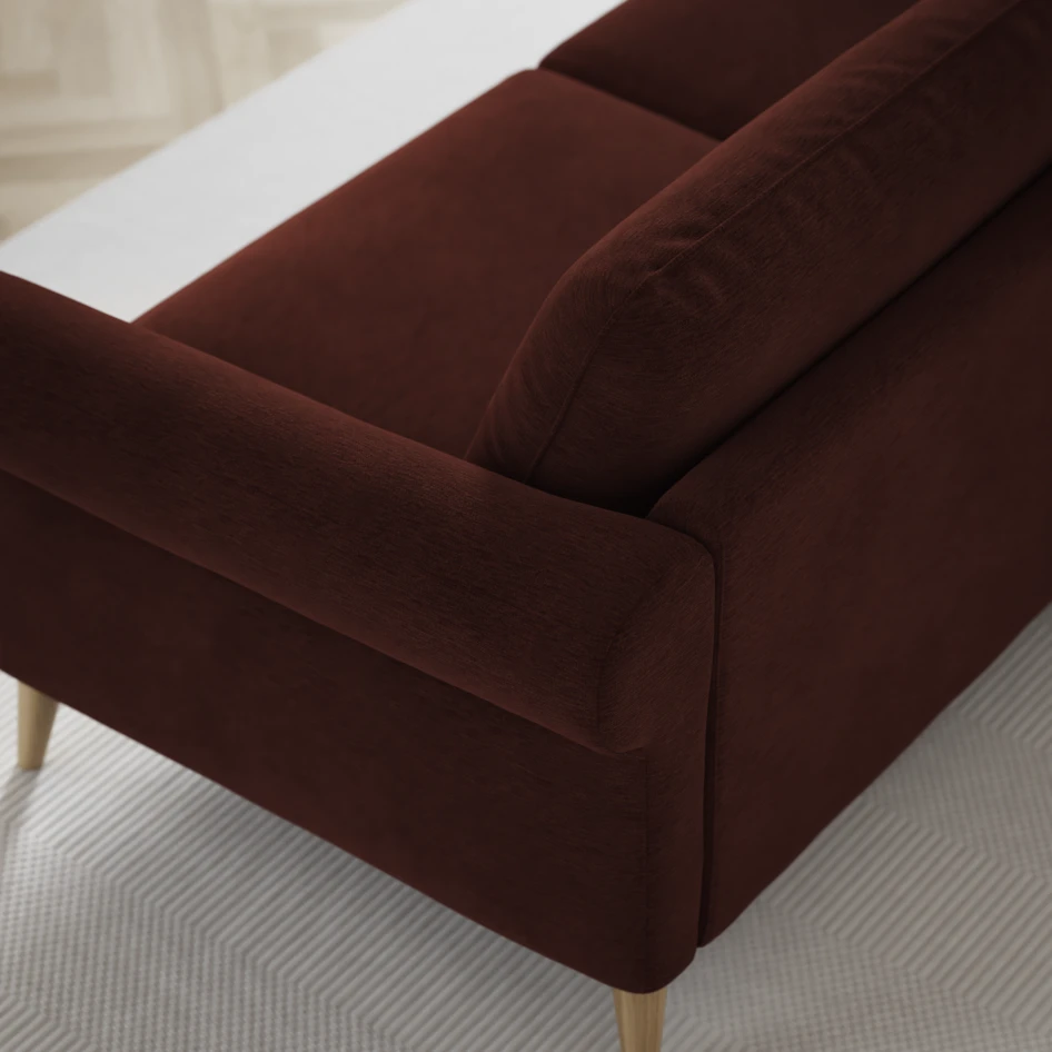 Bridge - 3-sits soffa - Orange
