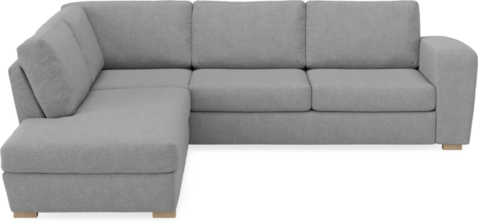 Friday - 2,5-sits soffa med divan vänster - Grå
