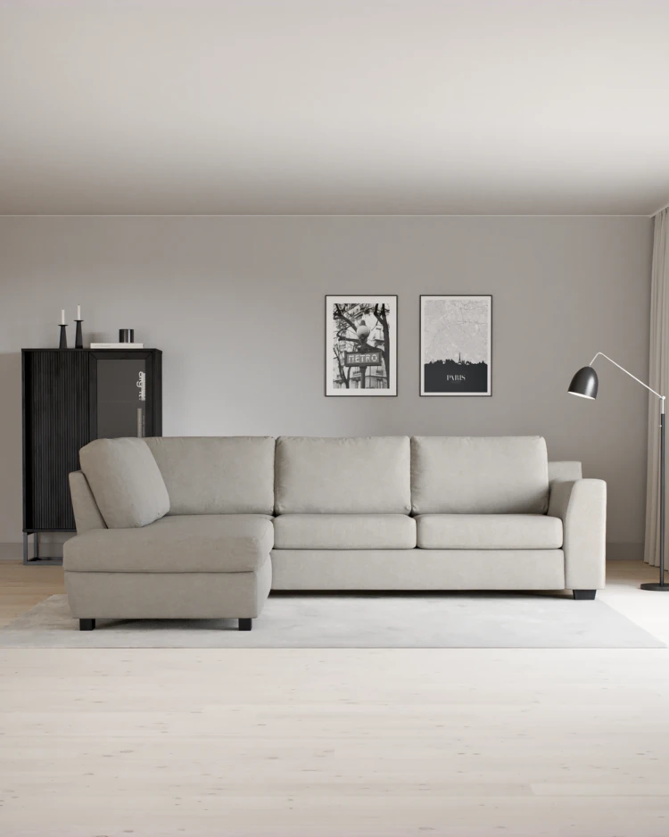 Friday - 2,5-sits soffa med divan vänster - inspiration