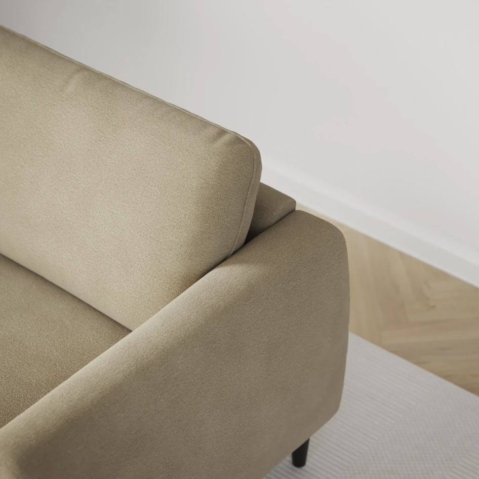 Bridge - Hörnsoffa, 3+2-sits med schäslong vänster - Beige