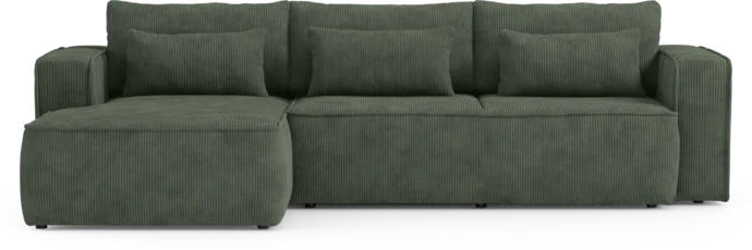 Ide, Bäddsoffa 3-sits med schäslong vänster