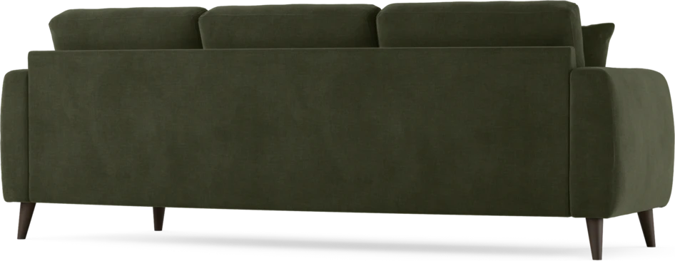 Eden - 3-sits soffa svängd - Grön
