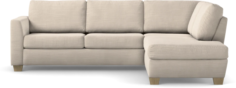 Friday - 2,5-sits soffa med divan höger - Beige