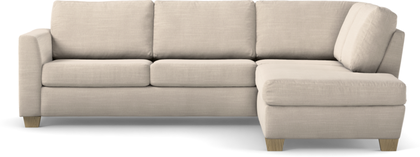 Friday - 2,5-sits soffa med divan höger - Beige