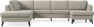 County - 3-sits soffa med divan vänster och schäslong höger - Beige