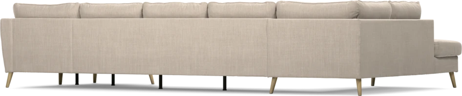 County - 4-sits soffa med divan vänster och schäslong höger - Beige