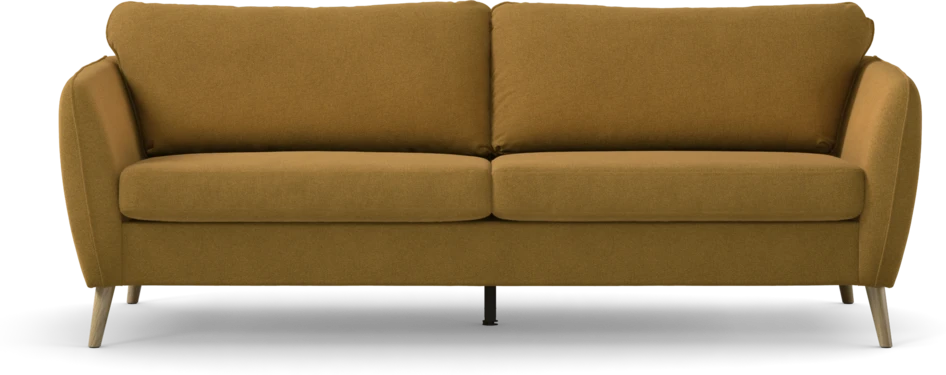County - 2,5-sits soffa - Gul