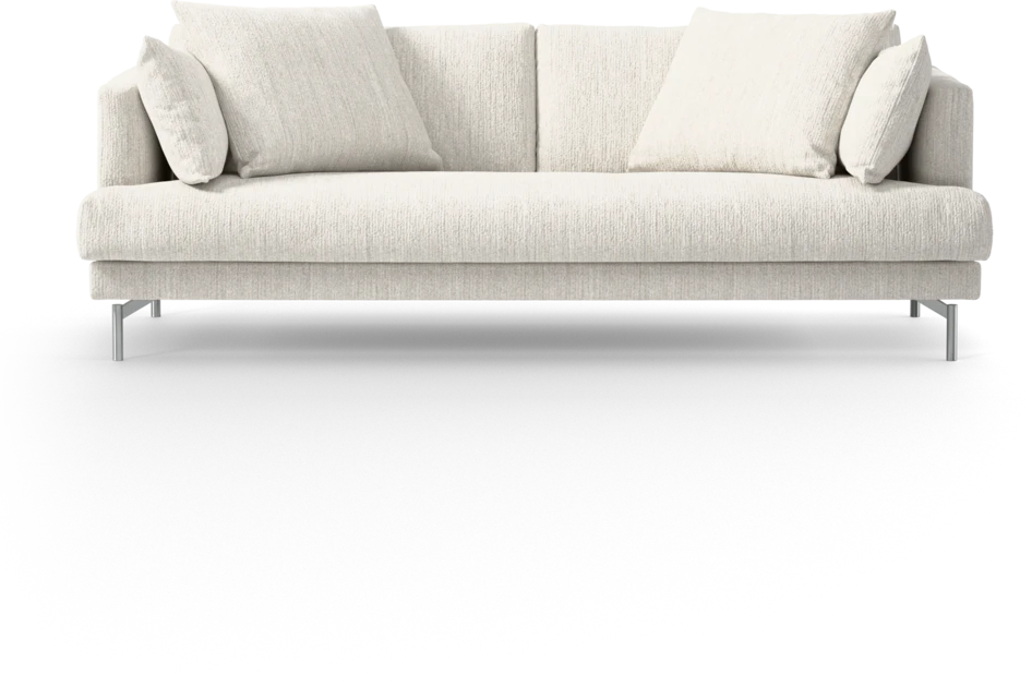 Harper - 3-sits soffa, hel dyna - Vit