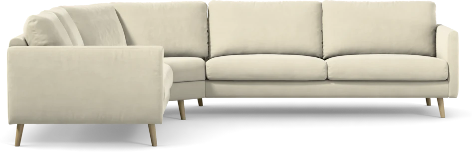 Madison Lux - Hörnsoffa 2+3-sits, hörn 2 - Vit