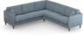 Eden - Hörnsoffa 2,5+2,5 - Blå