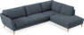 Madison Lux - 3-sits soffa med divan höger - Vit