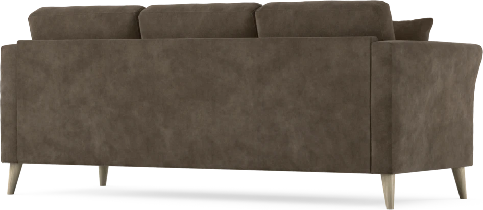 Eden - 3-sits soffa - Brun