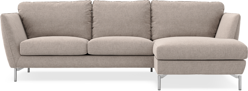 Madison Lux - 2-sits soffa med schäslong höger - Beige