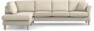 Eden - 3-sits soffa med divan - Beige