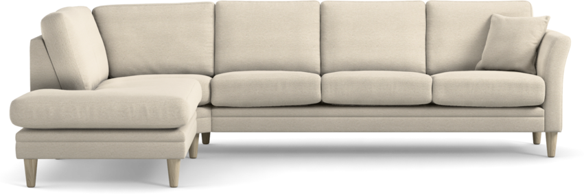 Eden - 3-sits soffa med divan - Beige