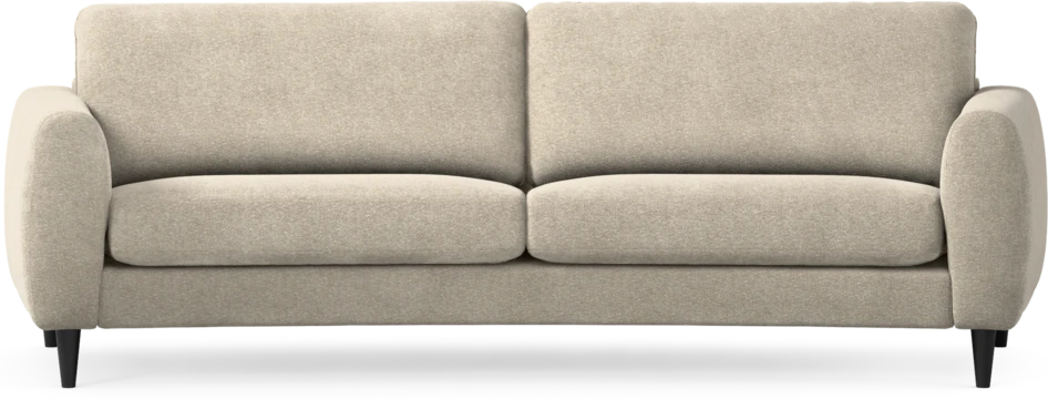Bridge - 3-sits soffa svängd - Beige