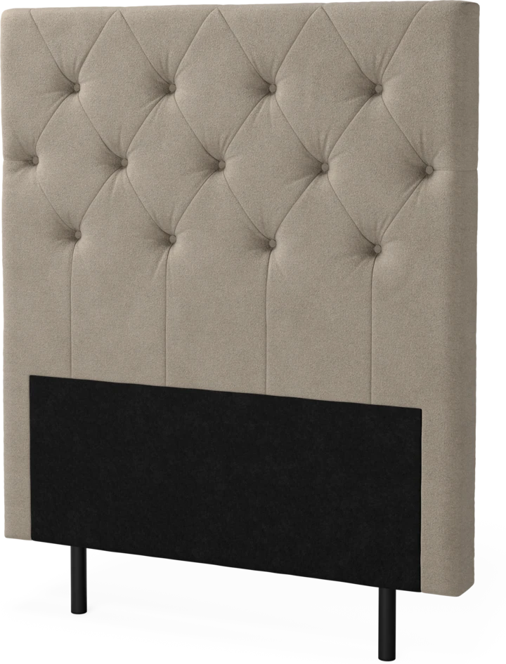 New York pikerad - Sänggavel, 90-210 cm - Beige