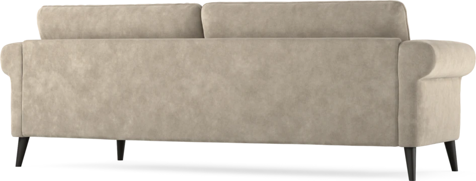 Bridge - 3-sits soffa svängd - Beige