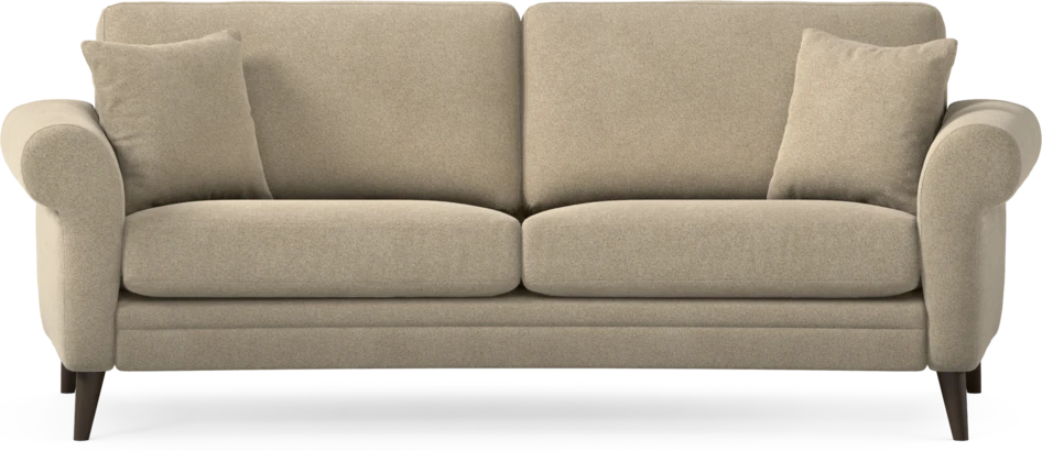 Eden - 2,5-sits soffa svängd - Beige