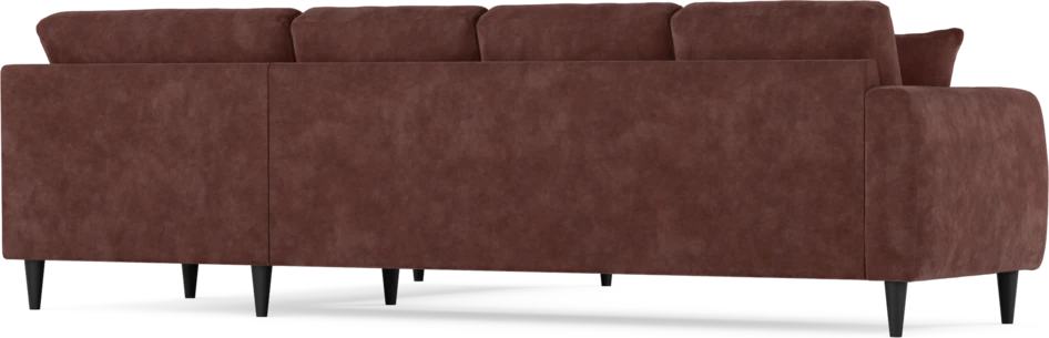 Eden - Hörnsoffa, 3+2-sits - Röd