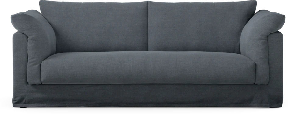 Cherrie Klädsel - Klädsel till 2,5-sits soffa, hel dyna - Blå