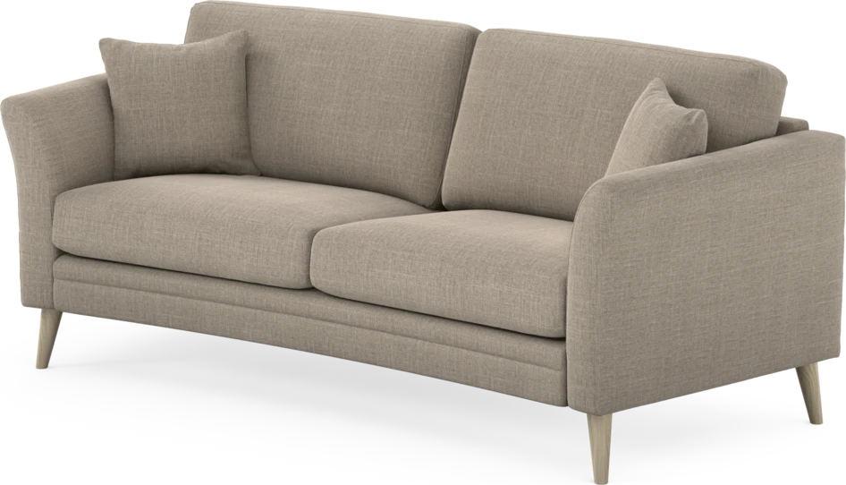 Eden - 2,5-sits soffa svängd - Beige