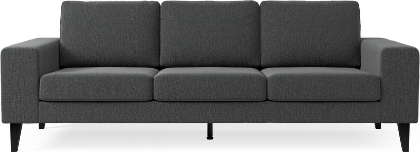 Sierra - 3-sits soffa - Svart